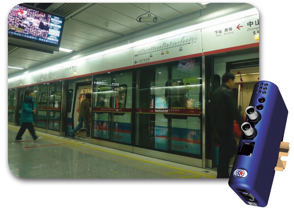 Nem systemintegration for kinesisk metrolinje